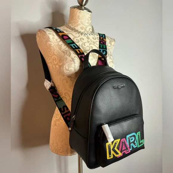 🆕 KARL LAGERFELD Backpack - Picture 4 of 12